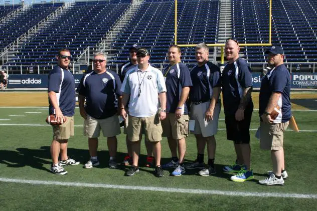 Lehigh Valley Steelhawks Coaches at the National Bowl