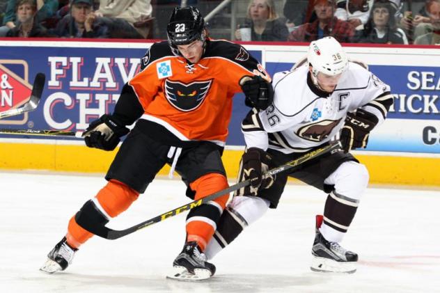 Lehigh Valley Phantoms Battle the Hershey Bears