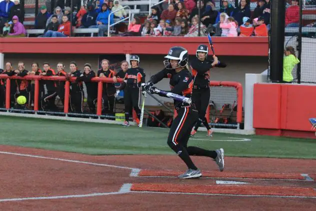 Chicago Bandits Outfielder Brenna Moss at the Plate