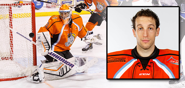 Missouri Mavericks' Goaltender Josh Robinson