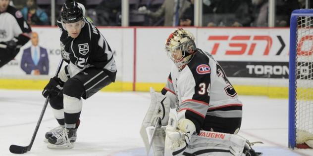Manchester Monarchs Skate in on the Brampton Beast