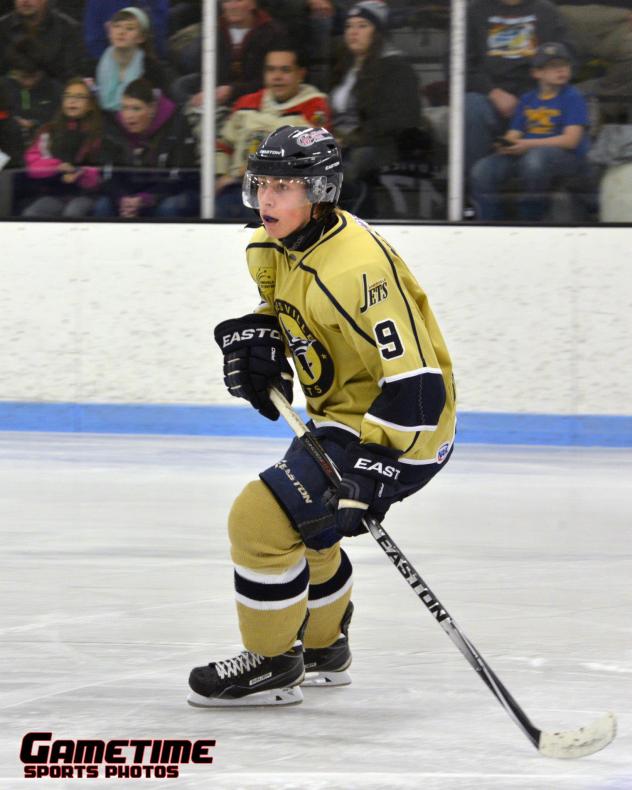 Nils Rygaard of the Janesville Jets