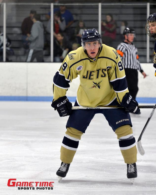 Nils Rygaard of the Janesville Jets Ready for Play