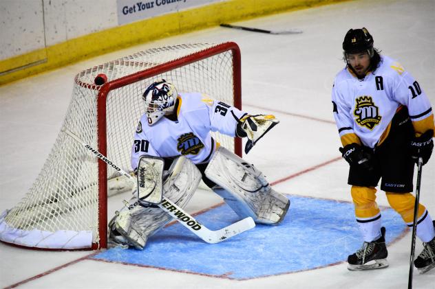Mississippi RiverKings Goaltender Matt Grogan