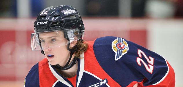 Windsor Spitfires Right Winger Cole Carter