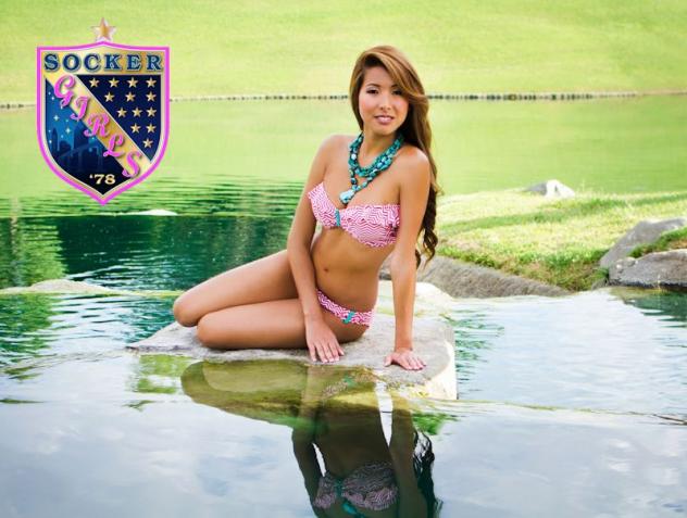 San Diego Sockers Girl Photo Shoot