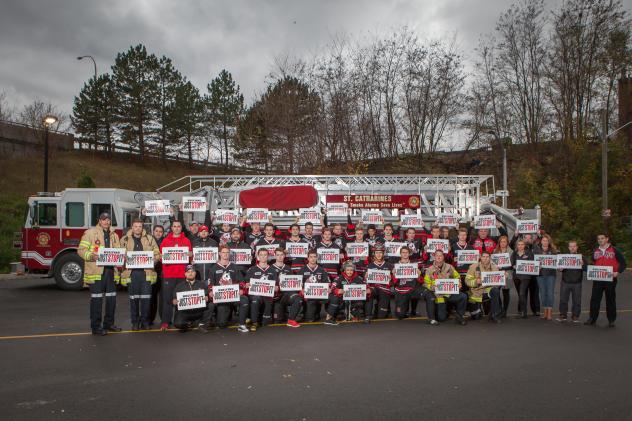 St. Catharines Firefighters, Niagara IceDogs Say Just Stop It