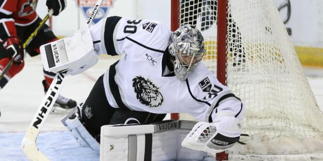 Manchester Monarchs Goaltender Patrik Bartosak