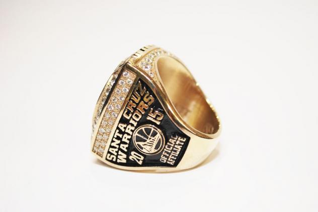 Santa Cruz Warriors Championship Ring (Side)
