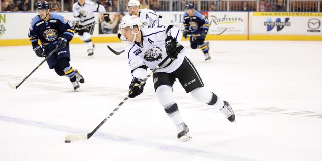 Manchester Monarchs Press the Action vs. the Toledo Walleye