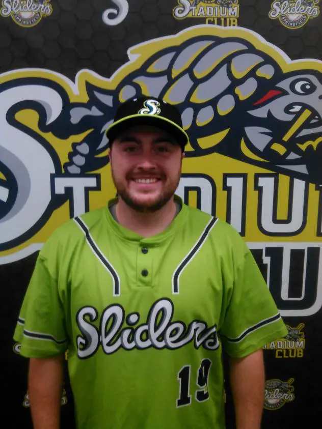 Springfield Sliders Field Manager Zac Charbonneau