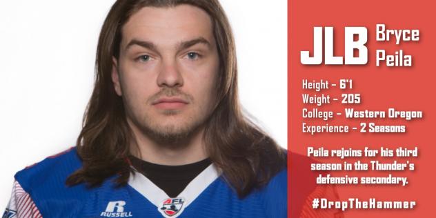 Portland Thunder JLB Bryce Peila