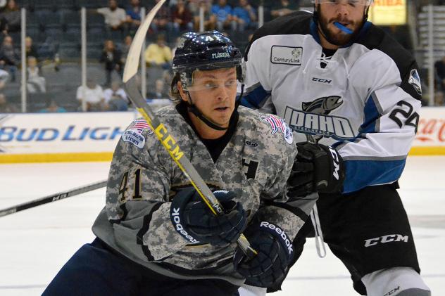Florida Everblades vs. the Idaho Steelheads