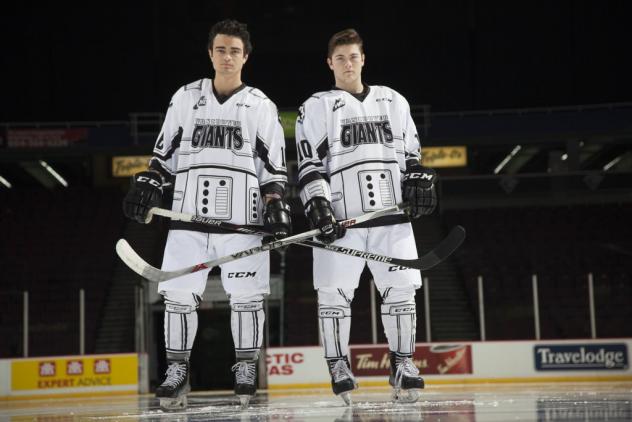 Vancouver Giants Star Wars Jerseys