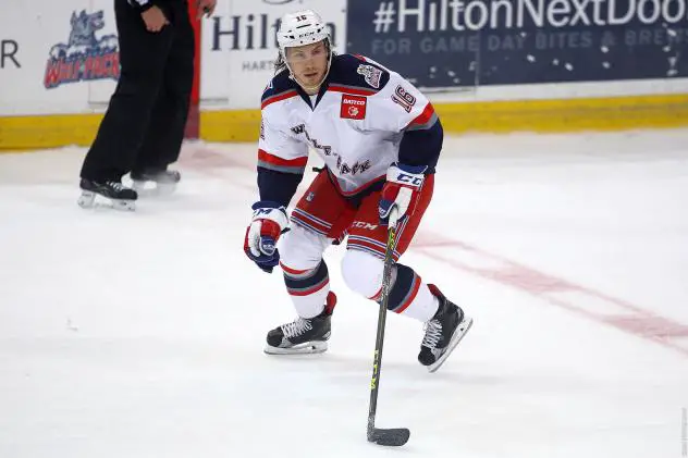 Chad Nehring of the Hartford Wolf Pack