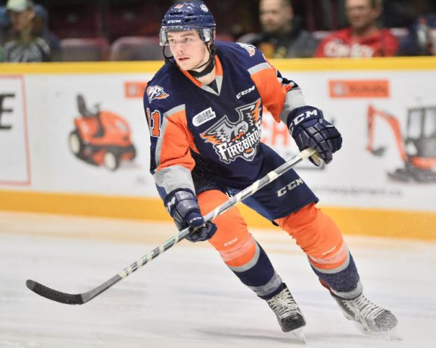 Flint Firebirds Right Wing Connor Chatham