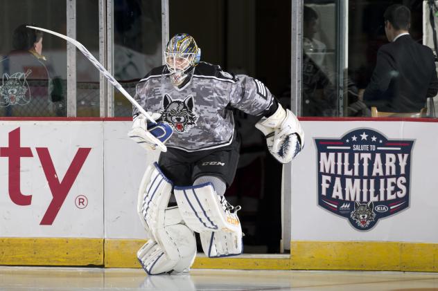 Chicago Wolves Goaltender Jordan Binnington