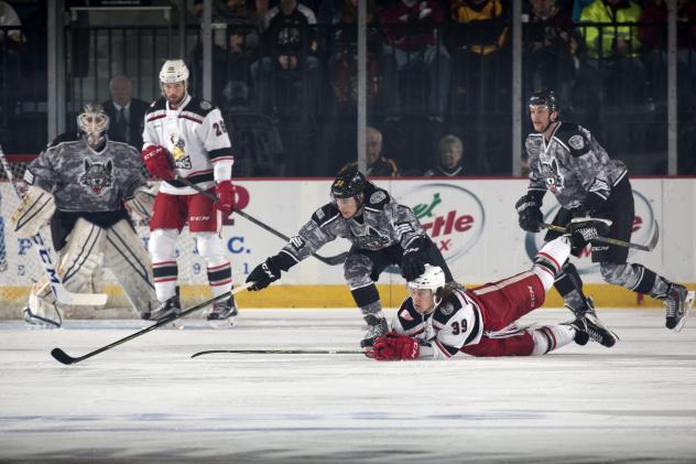 Chicago Wolves vs. the Grand Rapids Griffins