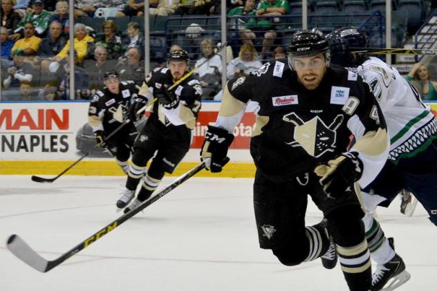 Wheeling Nailers Battle the Florida Everblades