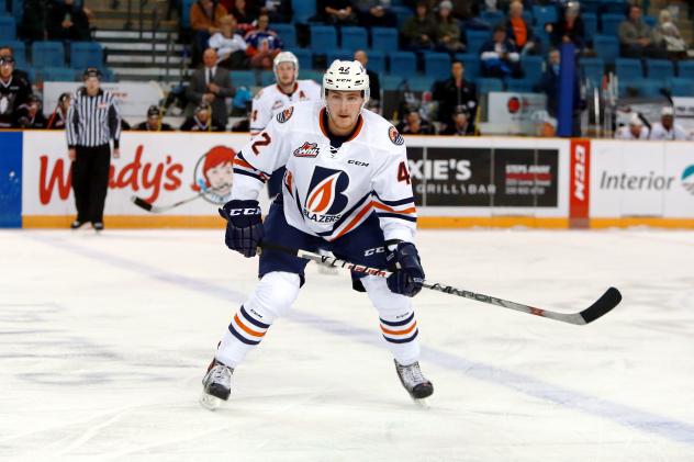 Kamloops Blazers Defenseman Ondrej Vala