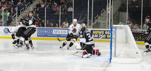 Atlanta Gladiators Skate in on Manchester Monarchs