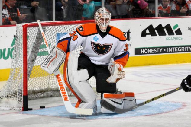 Lehigh Valley Phantoms Goaltender Connor Knapp
