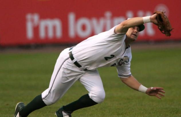 Winnipeg Goldeyes Outfielder Josh Romanski