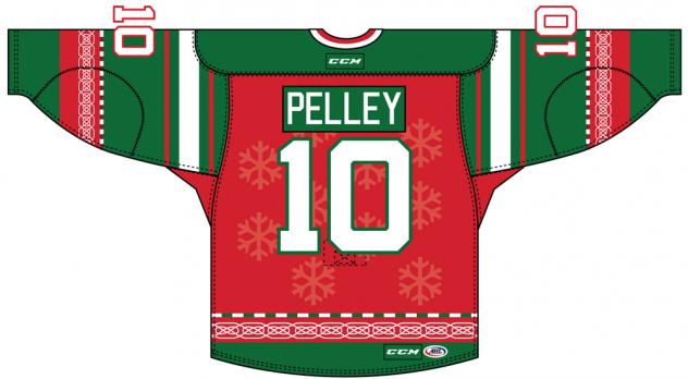 Albany Devils Holiday Jersey Back