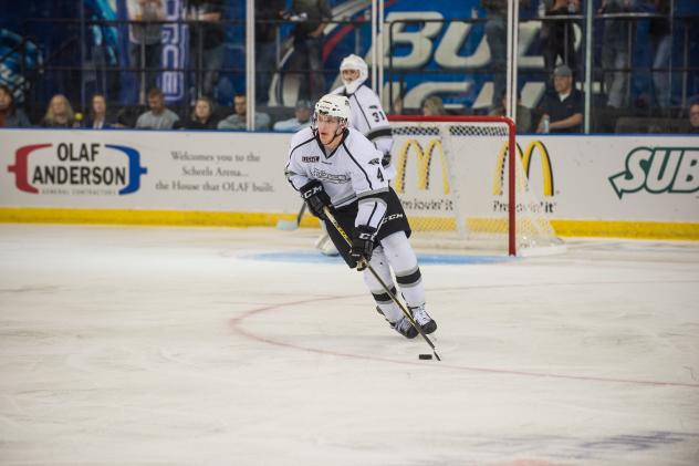 Forward Tommy Apap with the Fargo Force