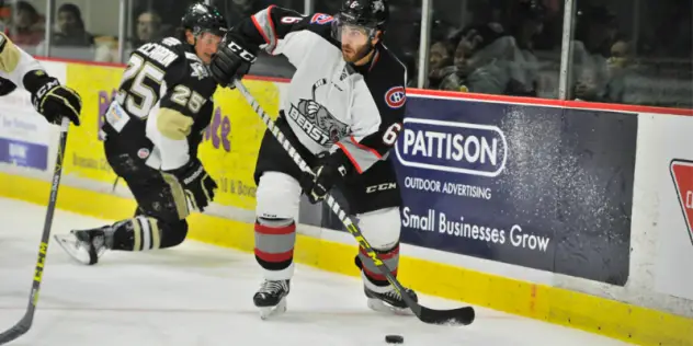 Brampton Beast Defenseman Mathew Maione