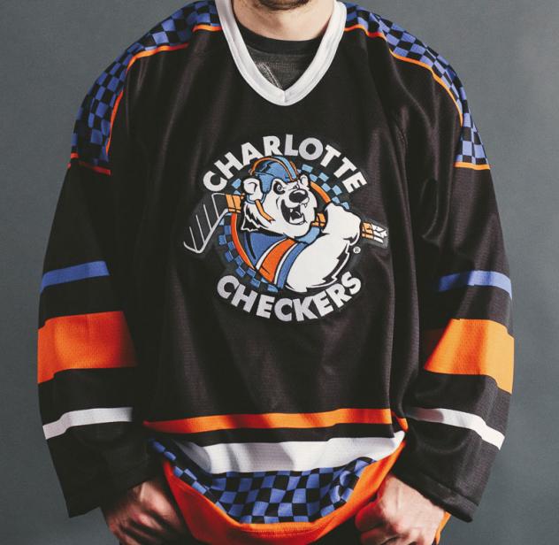 Charlotte Checkers Throwback Jersey