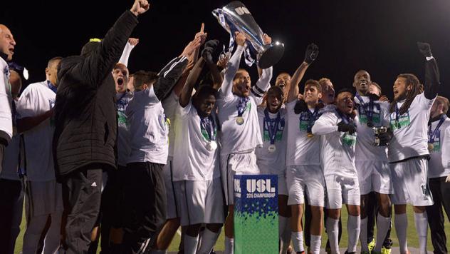 Rochester Rhinos Celebrate USL Title