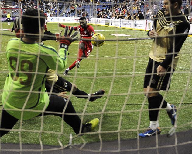 Israel Sesay of the Ontario Fury Scores the Winning Goal