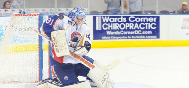 Norfolk Admirals Goaltender Ty Rimmer