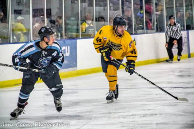 Springfield Jr. Blues Skate against the Coulee Region Chill