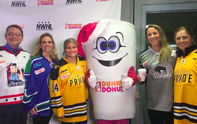 National Women's Hockey League and Dunkin' Donuts