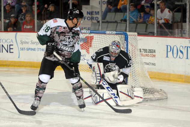 Manchester Monarchs Hold off Adirondack Thunder Charge