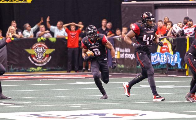 Orlando Predators LB Terence Moore