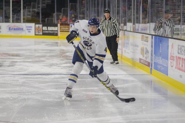 Sioux Falls Stampede Defenseman Justin Wells