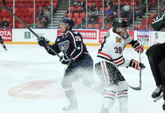 Tri-City Americans Battle the Portland Winterhawks