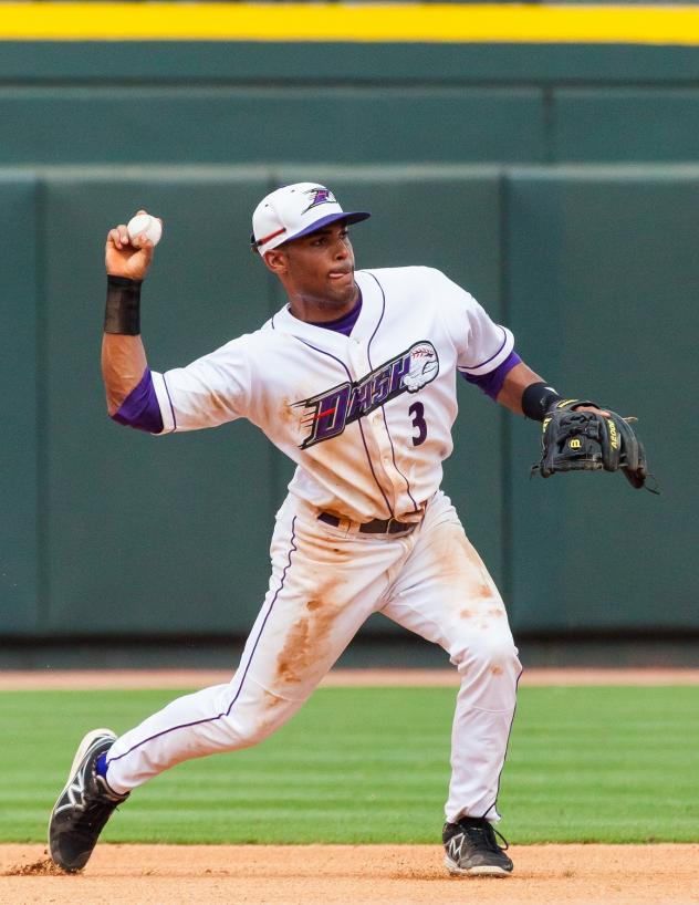 Winston-Salem Dash Infielder Micah Johnson