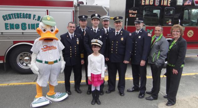 Long Island Ducks Visit North Coleman Road Elementary School