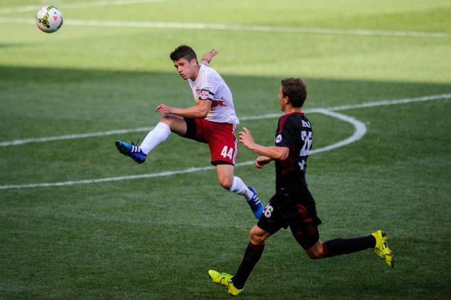 Sacramento Republic FC Signee Mike Da Fonte with New York Red Bulls II