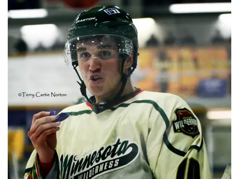 Minnesota Wilderness Forward Koby Bender