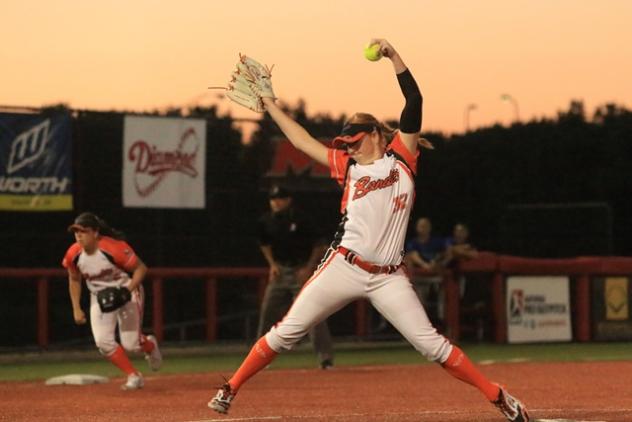 Chicago Bandtis Pitcher Michelle Gascoigne