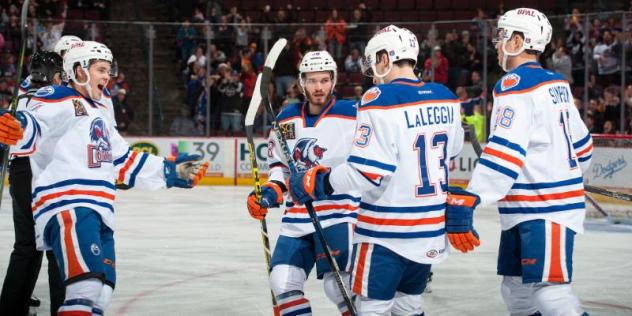 Bakersfield Condors Celebrate a Goal