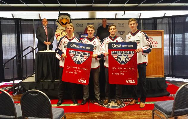 Tri-City Americans, Gesa Credit Union Unveil Team-Branded Debit Card