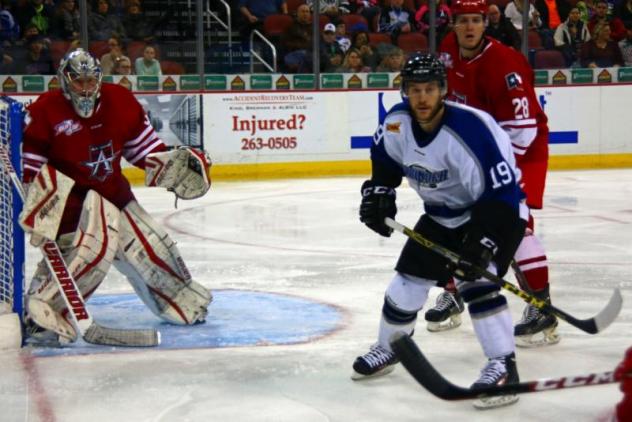 Wichita Thunder Press Allen Americans Goal