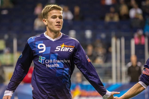 Tacoma Stars Striker Derek Johnson