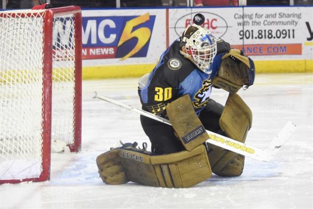 Mississippi RiverKings Goaltender Garrett Sheehan